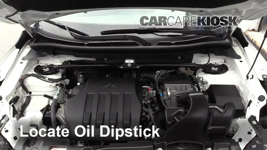 2018 Mitsubishi Eclipse Cross LE 1.5L 4 Cyl. Turbo Oil Check Oil Level